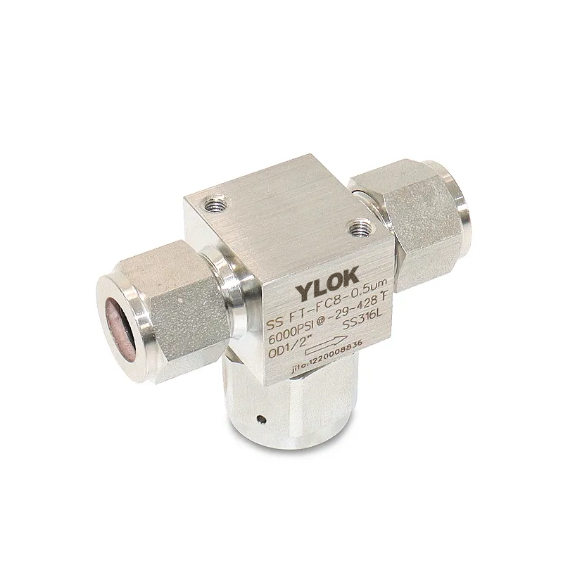 Stainless Steel T-Type High-Pressure Filter